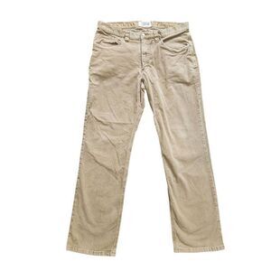 Mountain Khakis MK Cordurory pants mens 36x31.* measured Tan 'classic Fit'